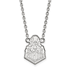 Sterling Silver Purdue University Boilermakers Necklace