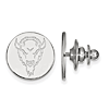 Sterling Silver Marshall University Round Lapel Pin