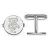 Sterling Silver University of Wisconsin Badger Cuff Links