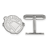 Mississippi State University Cowbell Cuff Links Sterling Silver