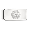 Sterling Silver Georgia Tech Crest Money Clip