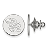 Sterling Silver University of Kansas Left Logo Lapel Pin