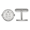 Sterling Silver Virginia Tech Crest Cuff Links