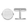 Wake Forest University Round Cuff Links Sterling Silver