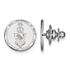 Sterling Silver University of Miami Crest Lapel Pin