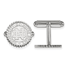 Sterling Silver University of Notre Dame Crest Cuff Links