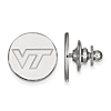 Sterling Silver Virginia Tech Lapel Pin