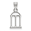 Sterling Silver 1/2in University of Georgia Arch Pendant
