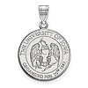 University of Iowa Seal Pendant 3/4in Sterling Silver