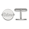 Sterling Silver University of Florida Round Cuff Links
