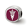 Sterling Silver Arizona State University Double-sided Bead