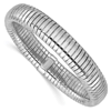 Sterling Silver Ladies' Tubogas Stretch Bracelet
