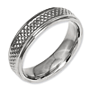 Titanium Weave Design 6mm Band