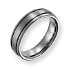 6mm Titanium Band with Grooves