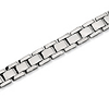 Titanium 8.5in Polished Thin and Thick Link Bracelet