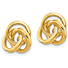 14kt Yellow Gold Knot Earring Jackets