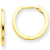 14kt Yellow Gold 1/2in Hinged Hoop Earrings 1.5mm