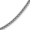 14k White Gold 18in Box Link Chain 1.5mm