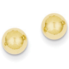 14kt Yellow Gold 6mm Ball Post Earrings