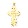 14kt Yellow Gold Eastern Orthodox Cross