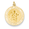 14kt 11/16in Our Lady of Mt. Carmel Medal Charm