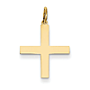 14kt Yellow Gold 5/8in Greek Cross Pendant