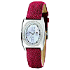 Ladies Charles Hubert Red Stingray Band Mother of Pearl Dial Watch