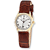 Ladies Charles Hubert Gold-plated Stainless Steel Calf Leather Watch