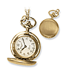 Ladies Charles Hubert Satin Gold-plated Brass Pendant Watch