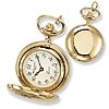 Charles Hubert Gold-plated Brass Pendant Watch