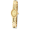 Ladies Charles Hubert Gold-plated Brass Gold Dial Watch