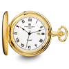 Charles Hubert Gold-tone Brass Pocket Watch with Roman Numerals