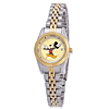 Two-tone Gold Dial Moving Arms Mickey Mouse Watch