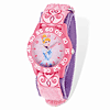 Cinderella Pink and Purple Velcro Acrylic Time Teacher Watch