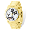 Mickey Mouse Gold-tone Stainless Steel Gold Dial Watch