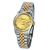Charles Hubert 14k Gold-plated Two-tone Gold-tone Dial Watch 3635-Y
