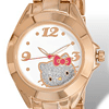 Hello Kitty Rose Gold-tone Glitter Watch