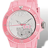 Hello Kitty Pink Acrylic Glitter Watch