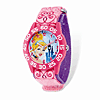 Cinderella Pink and Purple Velcro Time Teacher Watch