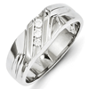 14kt White Gold Men's Ring with 3 Diamonds