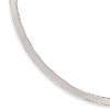 Sterling Silver 15in Neck Collar 4mm