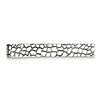Sterling Silver Mosaic Tie Bar