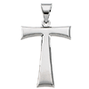 Sterling Silver Tau Cross 18mm
