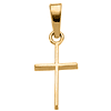14kt Yellow Gold Slender Cross Pendant