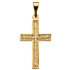14kt Yellow Gold Elaborate Cross