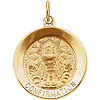 14kt Yellow Gold Confirmation Medal