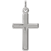 Platinum Cross Pendant