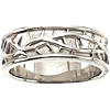 Ladies' Crown of Thorns Ring - 14kt White Gold