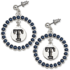 Texas Rangers Spirit Crystal Logo Earrings