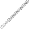 Sterling Silver 24in Miami Cuban Link Chain 4.9mm Wide